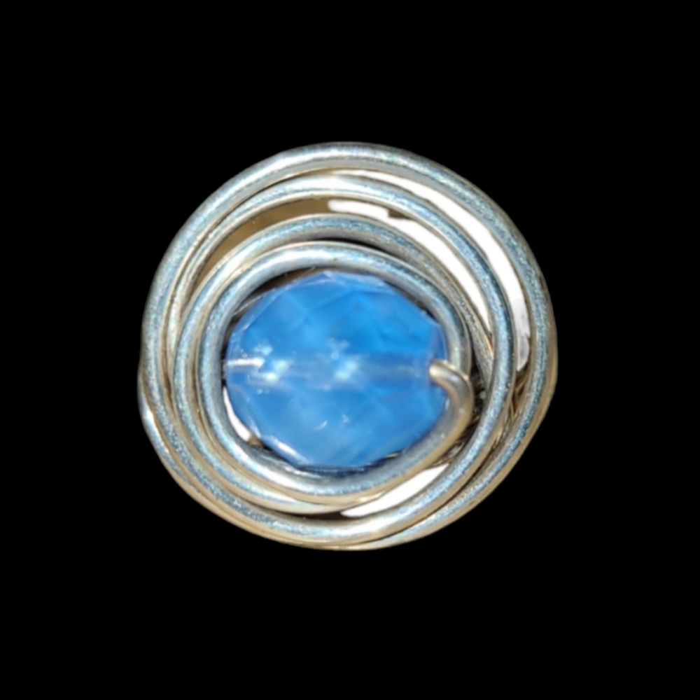 Vintage Handmade Wire Wrap Fashion Ring Lot 4